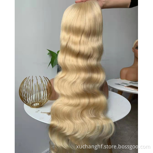 Wholesale Weaves And Wigs Body Wave 100% Natural Hair Transparent Full Lace Human Hair Wig Brazilian 360 Lace Frontal Wigs